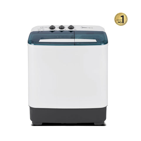 Lavadora Semiautomática Doble Tina 11 Kg Dual Force Blanca