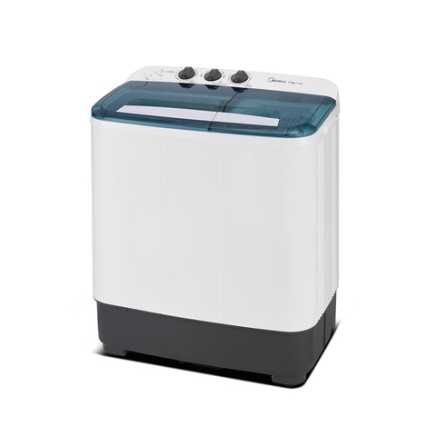 Lavadora Semiautomática Doble Tina 11 Kg Dual Force Blanca