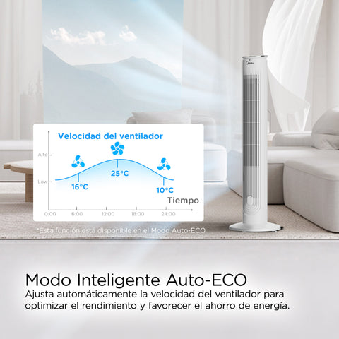 Ventilador de Torre Midea Cool Essence 42 pulgadas