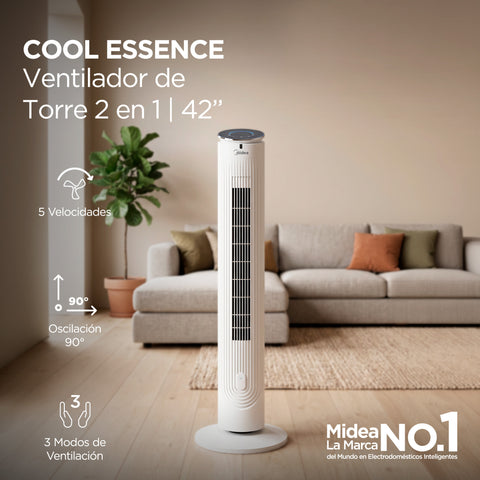 Ventilador de Torre Midea Cool Essence 42 pulgadas