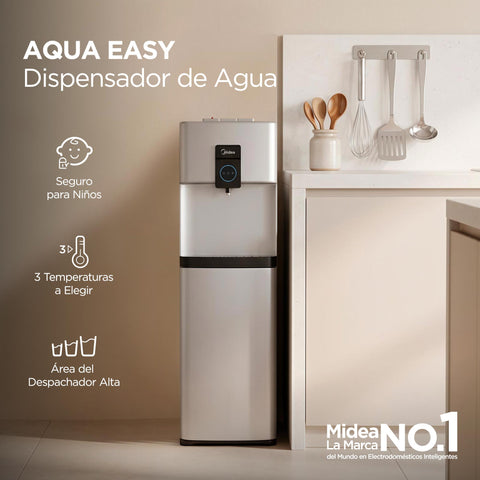 Dispensador de agua Midea Aqua Easy Carga inferior