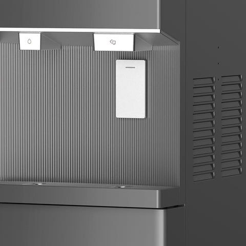 Dispensador de Agua Midea con Máquina de Hielos